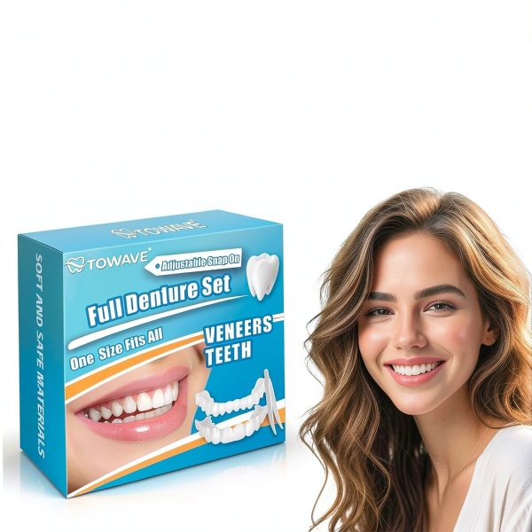 Temporary Veneers Teeth for Women and Men, Temporary Tooth Replacement Kit, Nature and Comfortable-7